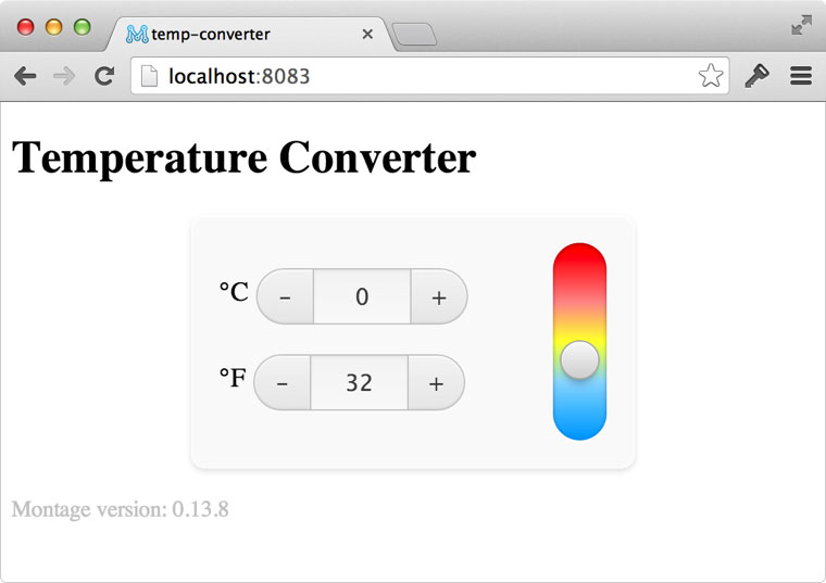 The styled Converter component.